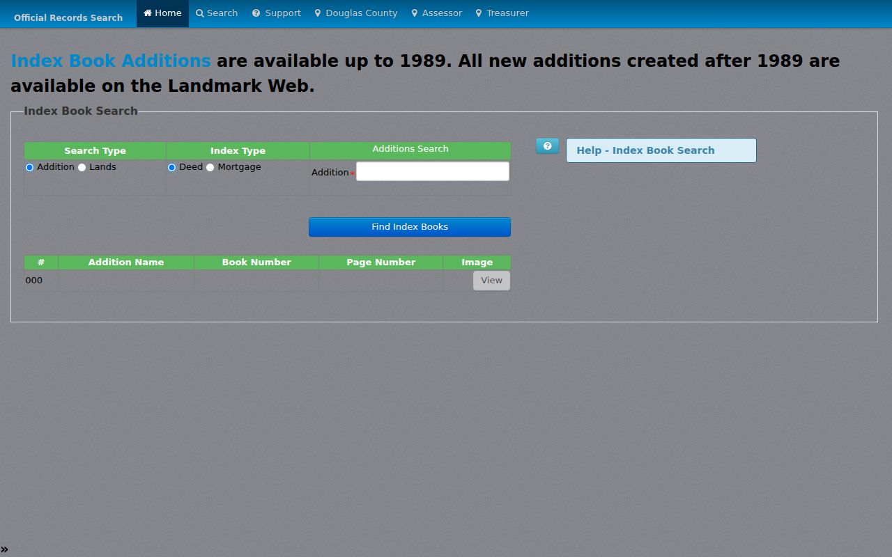 Omaha street directory LandmarkWeb addition and lands index